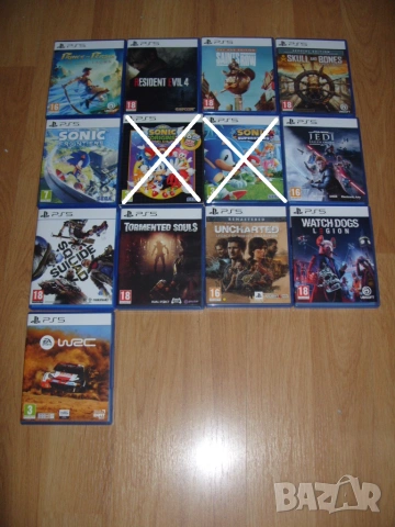 Игри за PlayStation 5, PS5 Част 1 - 15 € / 29,34лв за брой, снимка 2 - Игри за PlayStation - 40310176