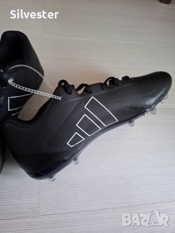 Черни футболни обувки / бутонки Адидас/ Adidas Adizero Electric, чисто нови, номер 46., снимка 7 - Футбол - 54383786