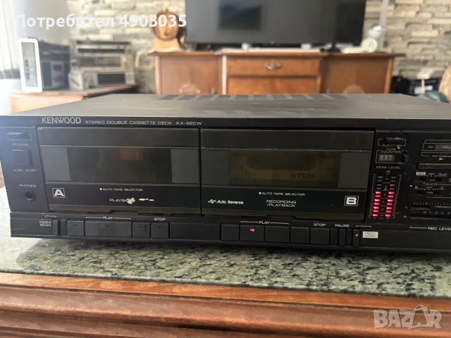 ДВИКАСЕТЪЧЕН РЕВЕРСЕН ДЕК
 KENWOOD, снимка 2 - Декове - 55585713