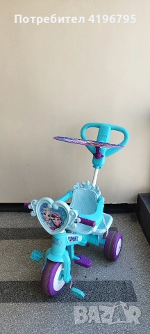 Детска триколка със сенник, снимка 3 - Детски велосипеди, триколки и коли - 54311302