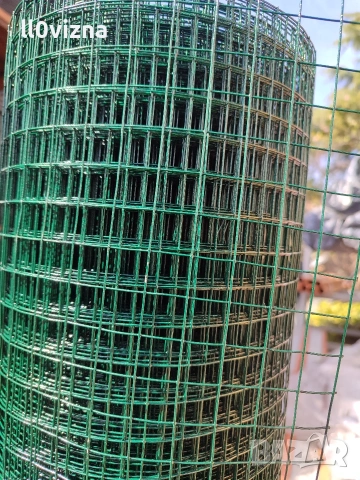 ОГРАДНА МРЕЖА С PVC ПОКРИТИЕ 20Х20 1м/25м