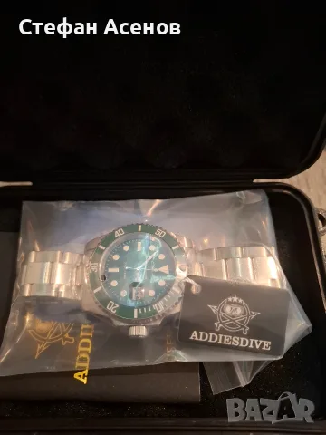 Чисто нов diver часовник Addiesdive, снимка 3 - Мъжки - 55621517