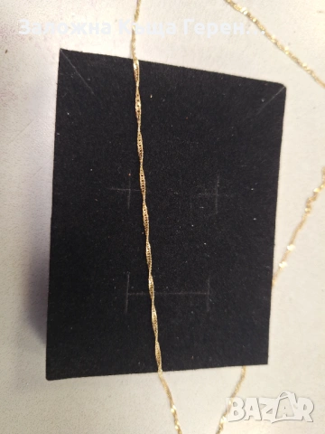 Златен синджир 1,46гр.14к, снимка 2 - Колиета, медальони, синджири - 54254238