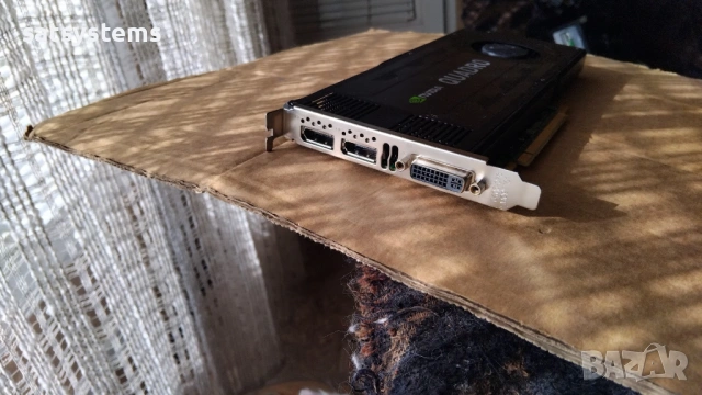 Видео карта Nvidia Quadro K4000 3GB GDDR5 192bit PCI-E, снимка 3 - Видеокарти - 54621262