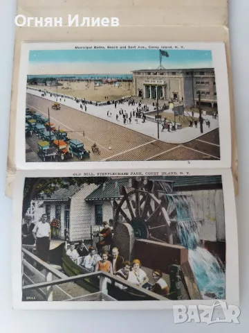 Необикновена пощенска картичка папка от САЩ 1928г., снимка 6 - Филателия - 55340391