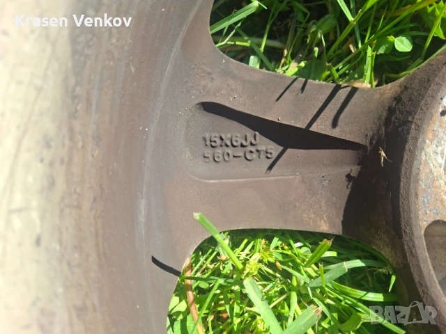 Джанти Мазда 15", снимка 2 - Гуми и джанти - 54734463