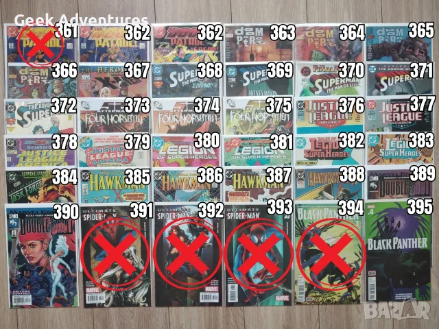 Comic Books/Комикси 2/2 - Punisher, X-Men, Hulk, Batman, Superman, JLA, снимка 12 - Списания и комикси - 51846836