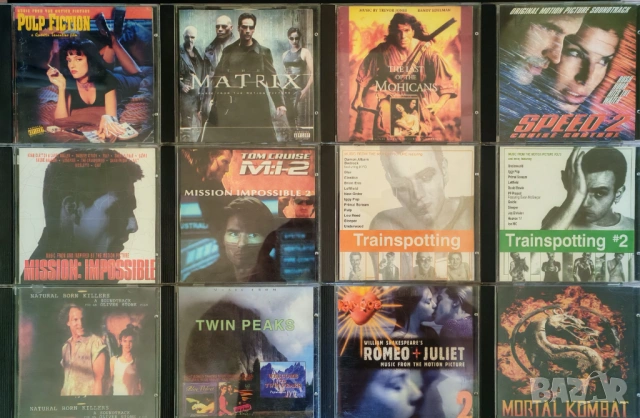 ОST / Soundtracks неофициални матрични CD дискове