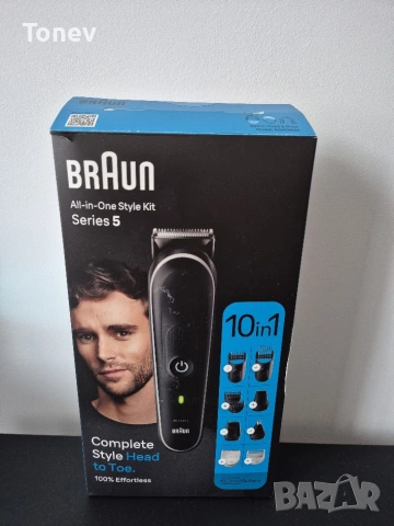 Многофункционален тример за лице/коса/тяло Braun MGK5440