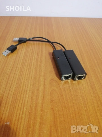 USB 2.0 към Fast Ethernet конвертор от марката Secomp. , снимка 2 - Кабели и адаптери - 54752314