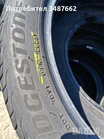 195 50 20 BRIDGESTONE 2бр летни дот 2023г от електрически автомобил , снимка 4 - Гуми и джанти - 54420890