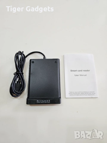 USB Smart Card Reader с NFC – четец за смарт карти, лични карти и SIM карти, снимка 10 - Друга електроника - 54883144