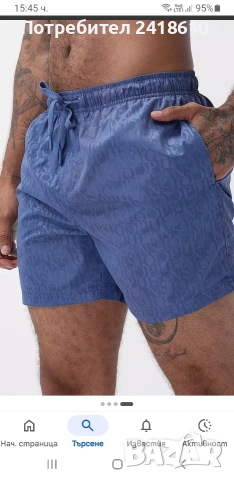 JOOP! Siesta Beach Monogram Mens Swimwear Stretch Size M ОРИГИНАЛ! Мъжки Бански!, снимка 9 - Бански - 54398830