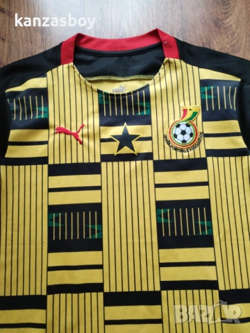 Puma Ghana 2021-22  Away Shirt - футболна колекционерска тениска ХЛ, снимка 9 - Тениски - 54032288