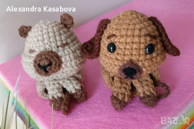 Капибара и куче кейс за ключове