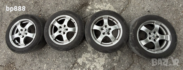 Алуминиеви джанти с гуми 5x112 16 