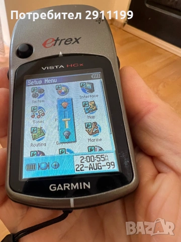 GPS Garmin Etrex, снимка 6 - Garmin - 54659330