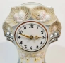 Порцеланов настолен часовник Royal Dux Bohemia Secese в стил Art Nouveau., снимка 3
