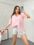 🎀Дамска розова риза с джоб, снимка 1