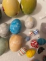 Великденски яйца изработени от мрамор и порцелан, снимка 3