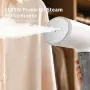 Нов Компактен уред за гладене на дрехи с пара 1500W, керамична плоча, 120 мл, Пътна ютия, снимка 6