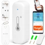 TUYA Смарт WiFi сензор датчик за температура и влажност, снимка 1