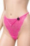 Hunkemöller дамско дантелено долнище XL в ярко розово, снимка 2