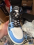 Amiri High Top Skeleton Blue, снимка 2