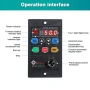 VFD честотен преобразувател 230V 1-фазен вход 3-фазен изход, VFD регулатор скоростта за управлениe, снимка 11