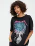 Metallica x Pull and Bear дамска тениска размер S band tee, снимка 5