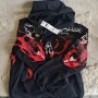Sisley щампа трайбъл hoodie суитчър Nogodz Fedez hip hop нов с етикет оригинал, снимка 1