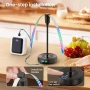 Акумулаторни вентилатори за маса, 2000mAh, 20 часа, LED дисплей, 4 броя, снимка 8