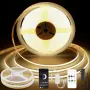TTWAY COB LED лента 10M (5M*2), 3000K, 24V, CRI92+, ширина 8mm, дистанционно и приложение, снимка 1