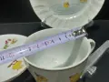 Стар български порцелан детски комплект за хранене , снимка 10