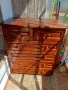 дървен скрин с чекмеджета, снимка 1