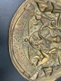 Метален плакет с официалния кралски герб на Белгия. №8170, снимка 3