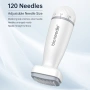 Продукт за грижа за лицето Derma Stamp - Bio Needle, 120 игли, регулируема дълбочина 0.5-2.0 mm, за , снимка 10