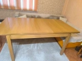 Трапезна маса от масивен дървен материал, снимка 3