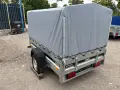 Туристическо ремарке MARTZ PREMIUM 201R с брезент и шпригли Н-110 С РЕСЬОРИ И АМОРТИСЬОРИ, снимка 7