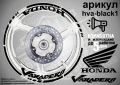 Honda Varadero кантове и надписи за джанти, снимка 2