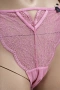 Hunkemöller комплект бельо с розова дантела – сутиен 90F и бикини XL, снимка 3