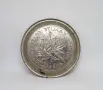Метална Чиния Декорация 1 Франк Франция 1960, снимка 2
