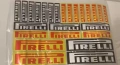 Качествен винилов стикер лепенка Пирели Pirelli за кола автомобил мотор велосипед, снимка 1