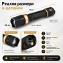 Мощен акумулаторен електрошок за самозащита с фенер кучегон самоотбрана при нападение от кучета хора, снимка 8