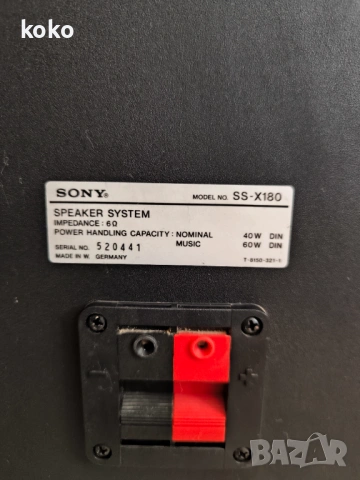 Тонколони Sony автентични ретро винтидж , снимка 8 - Тонколони - 54916238