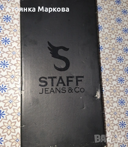 Нови мъжки велурени кларкове 44,5-Staff Jeans, снимка 8 - Мъжки боти - 54559749