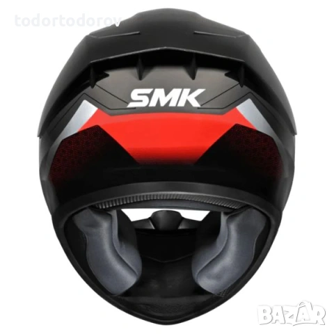 ПРОМОЦИЯ Мото каска за мотор SMK STELLAR SPORT FLIGHT Black/Gray/Red NEW 232.74 лв. / 119 €, снимка 3 - Аксесоари и консумативи - 54604000