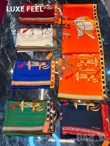 Dior 🤍Goyard🤍 Fendi🤍 Louis VUITTON 🤍 Дамски Копринени Шалове , снимка 18 - Шалове - 54946480