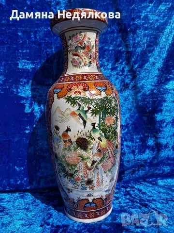 огромна китайска ваза за под