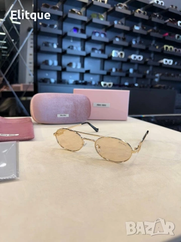Очила + висок клас калъф + на марката кутия + сертификат + кърпичка miu miu cartier Christian Dior 